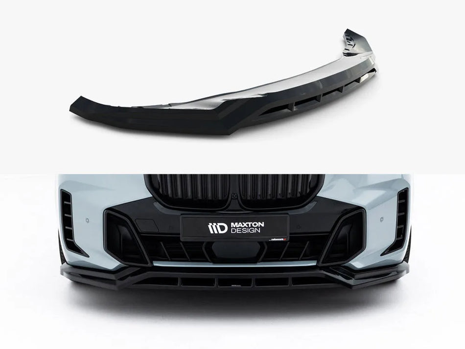 Maxton Front Splitter V.1 BMW X5 M-Pack G05 Facelift