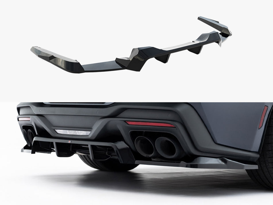 Maxton Rear Splitter (Vertical Bars) Ford Mustang Dark Horse Mk7