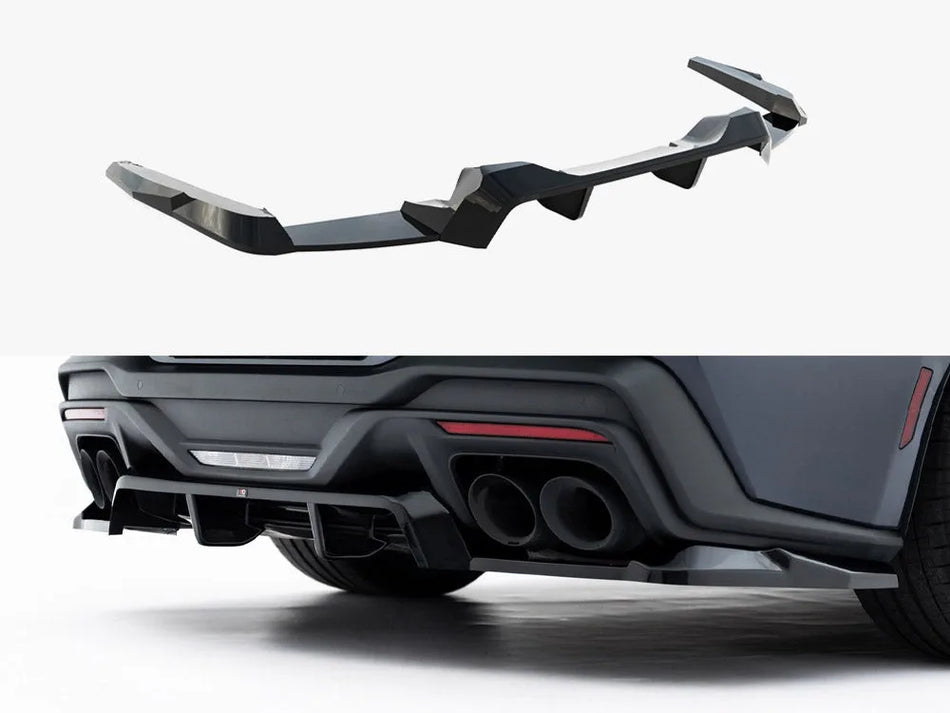 Maxton Rear Splitter (Vertical Bars) Ford Mustang Dark Horse Mk7