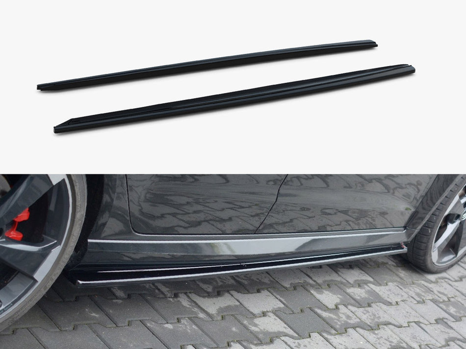 Maxton Side Skirt Diffusers Audi RS3 Sportback 8V Facelift