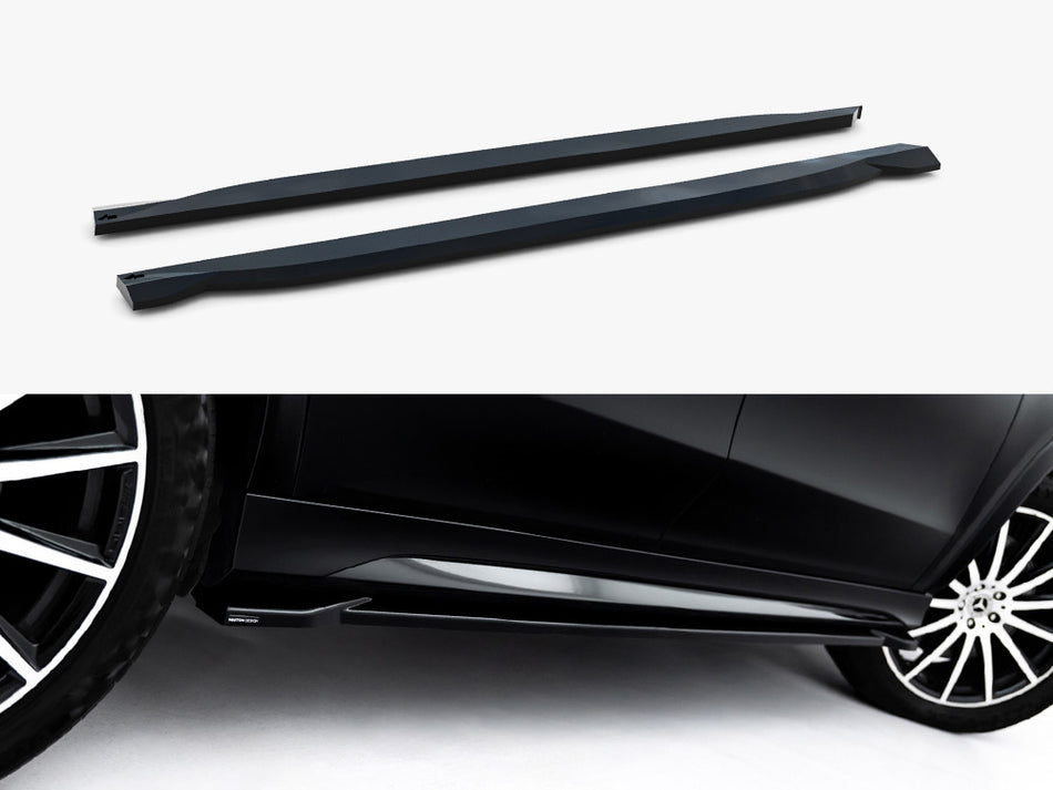 Maxton Side Skirts Diffusers V.2 Mercedes-Benz GLS AMG-Line X167 / X167 Facelift