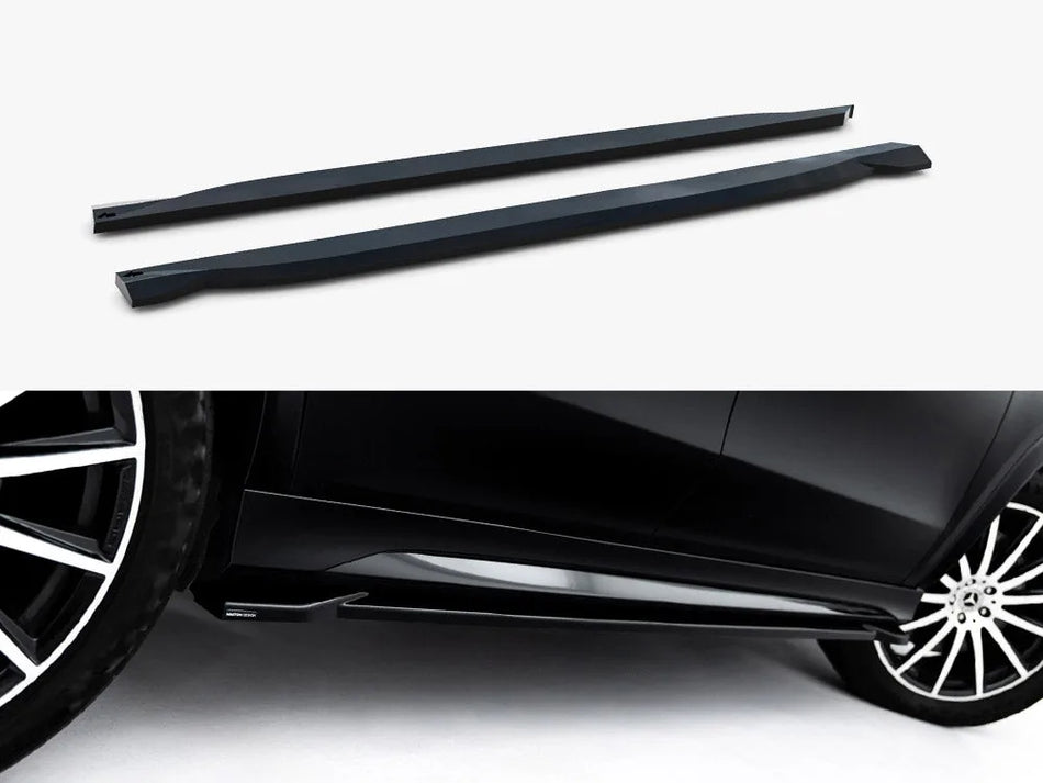 Maxton Side Skirts Diffusers V.2 Mercedes-Benz GLS AMG-Line X167 / X167 Facelift