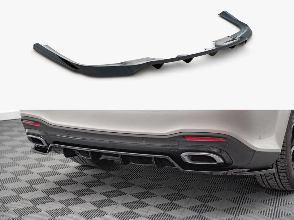Maxton Rear Splitter (Vertical Bars) V.1 Mercedes-Benz GLS AMG-Line X167