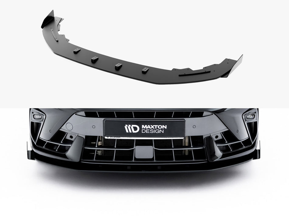 Maxton Street PRO Front Splitter + Flaps Cupra Leon ST / Hatchback Mk1 Facelift