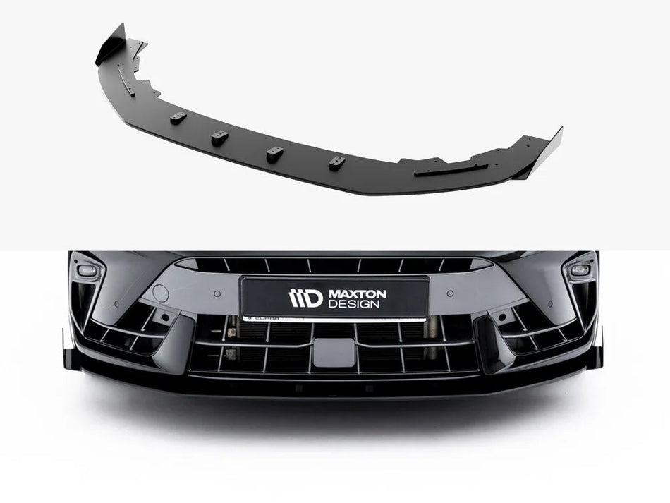 Maxton Street PRO Front Splitter + Flaps Cupra Leon ST / Hatchback Mk1 Facelift