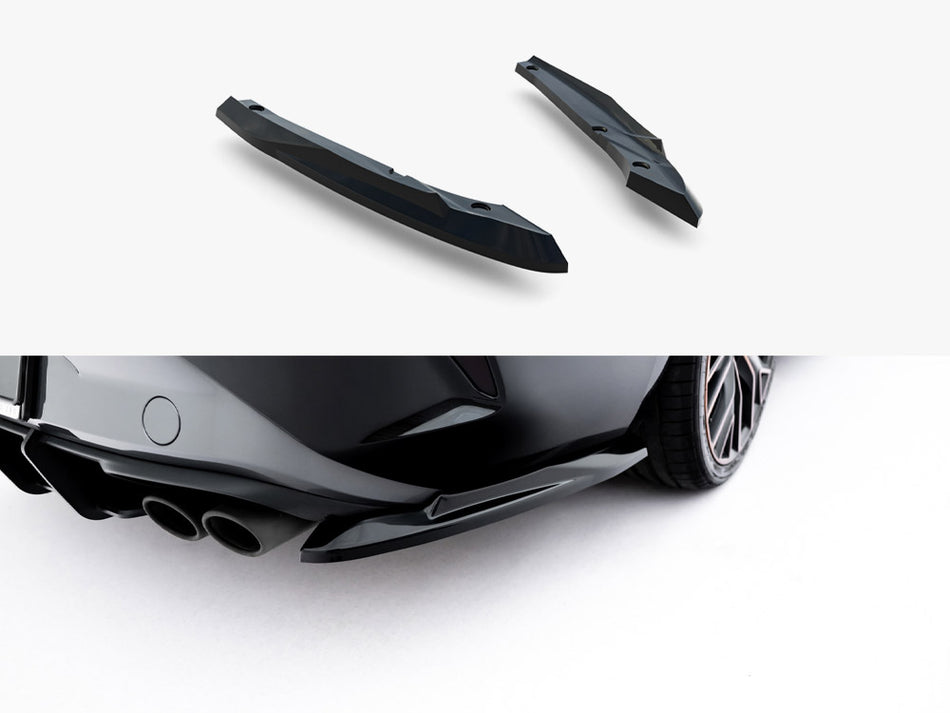 Maxton Rear Side Splitters V.4 Cupra Leon ST Mk1 Facelift