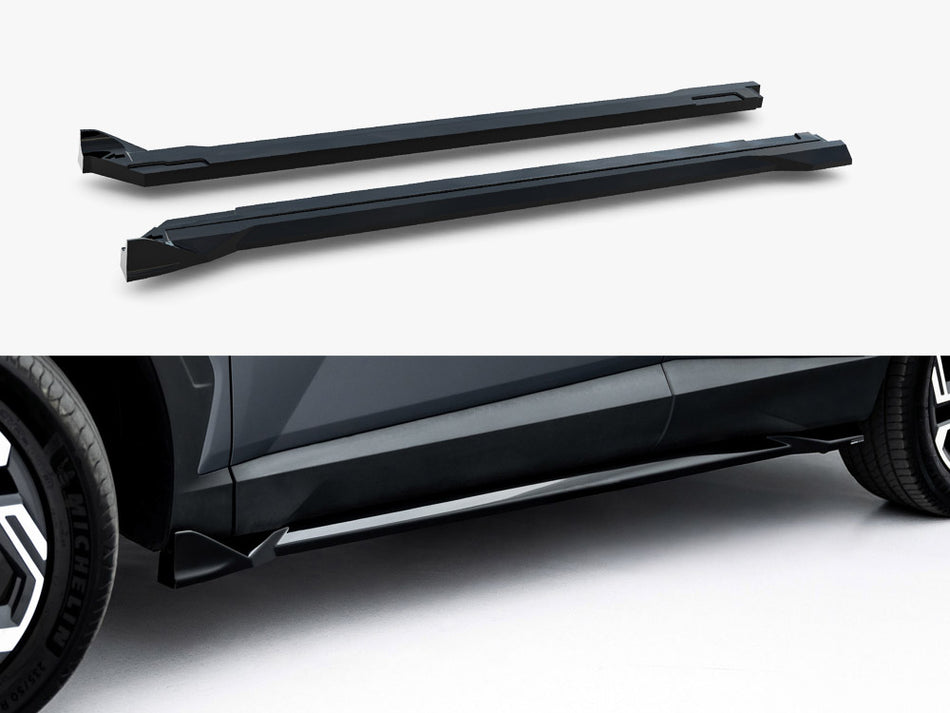 Maxton Side Skirt Diffusers Hyundai Tucson Mk4 Facelift