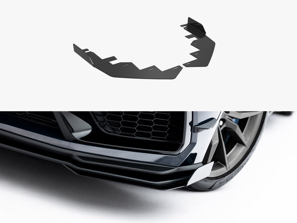 Maxton Front Flaps Ford Mustang Dark Horse Mk7