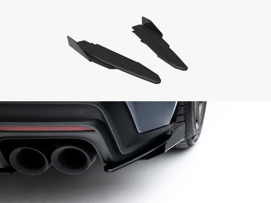 Maxton Street PRO Rear Side Splitters + Flaps Ford Mustang Dark Horse Mk7
