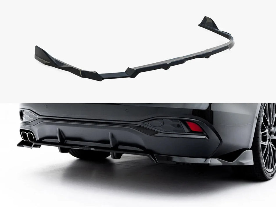 Maxton Rear Splitter (Vertical Bars) V.2 Audi A6 S-Line C9