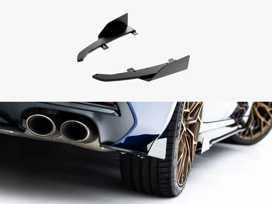 Maxton Street PRO Rear Side Splitters + Flaps Audi S5 Sedan / Avant B10