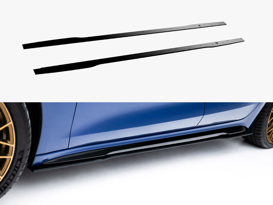 Maxton Street PRO Side Skirt Diffusers Audi A5 S-Line / S5 Sedan / Avant B10
