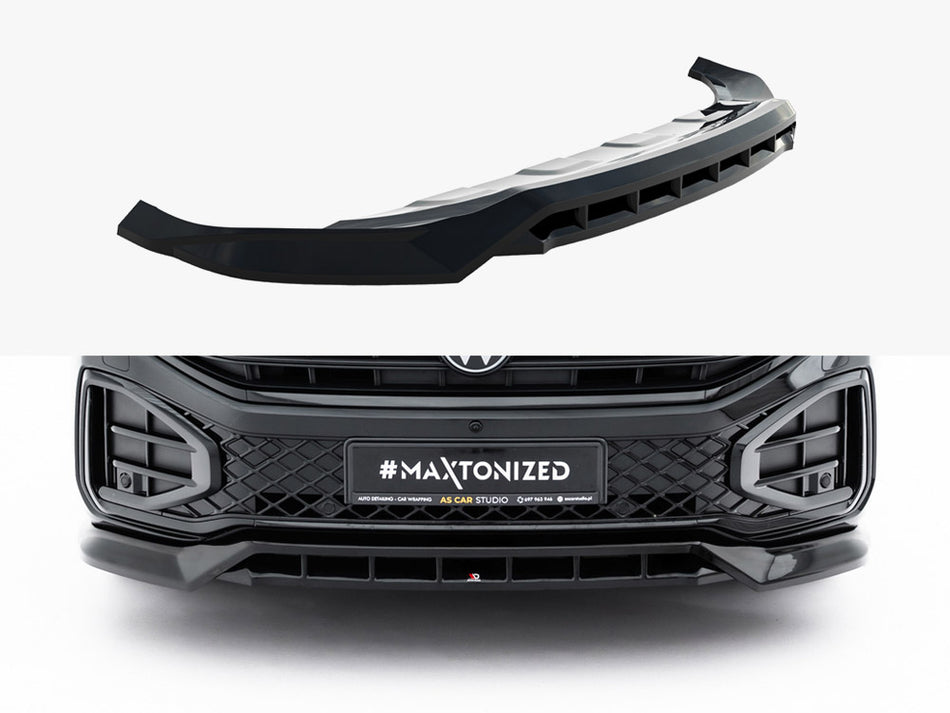 Maxton Front Splitter Volkswagen Touareg R-Line Mk3 Facelift
