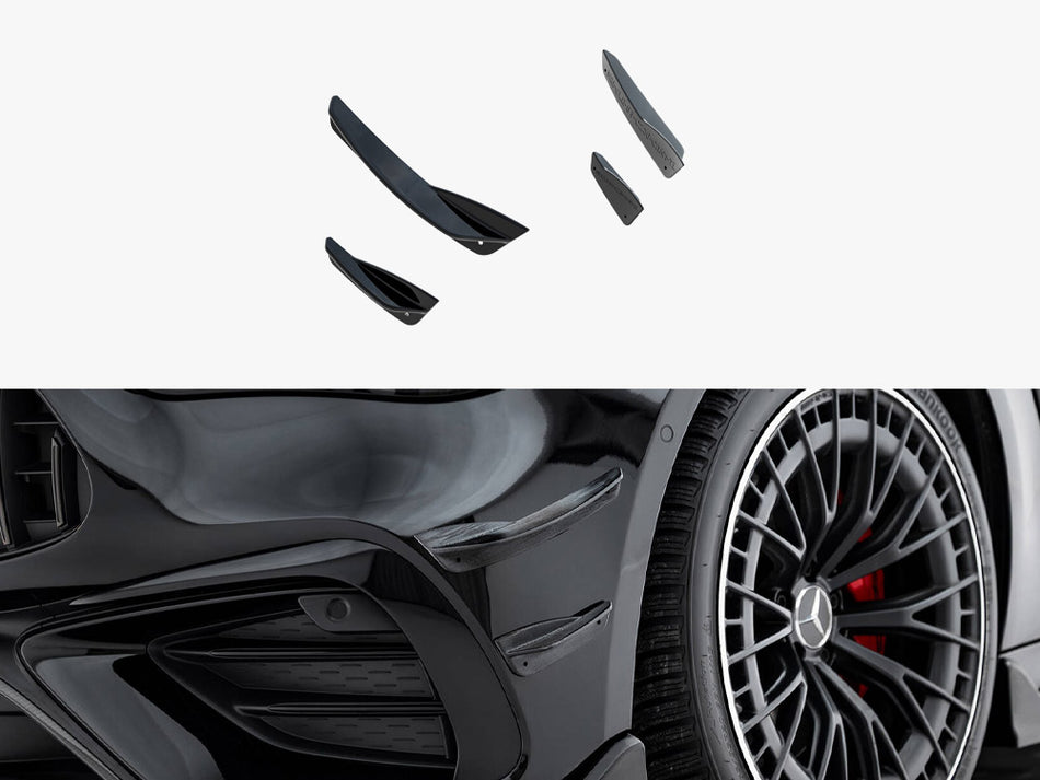 Maxton Front Bumper Wings (Canards) Mercedes-AMG CLE 53 C236