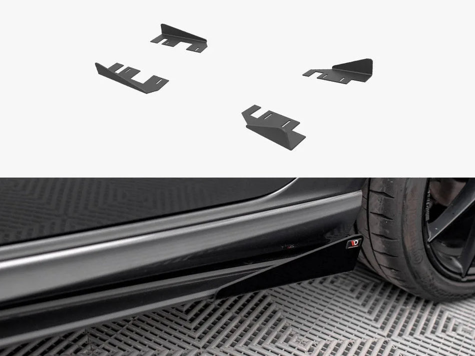 Maxton Side Flaps Audi S3 / A3 S-Line Sportback 8V Facelift