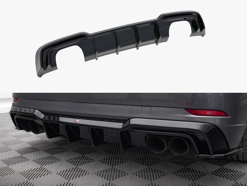 Maxton Rear Valance Audi S3 Sportback 8V Facelift