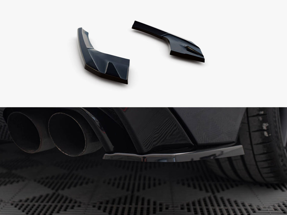 Maxton Rear Side Splitters V.2 Audi S3 / A3 S-Line Sportback 8V Facelift