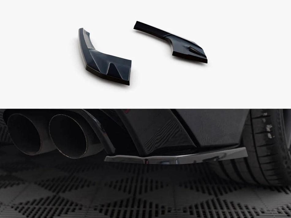 Maxton Rear Side Splitters V.2 Audi S3 / A3 S-Line Sportback 8V Facelift
