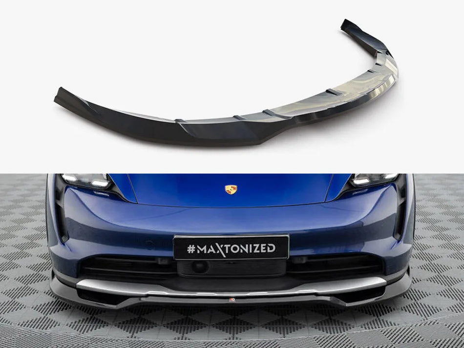 Maxton Front Splitter Porsche Taycan Cross Turismo 4S