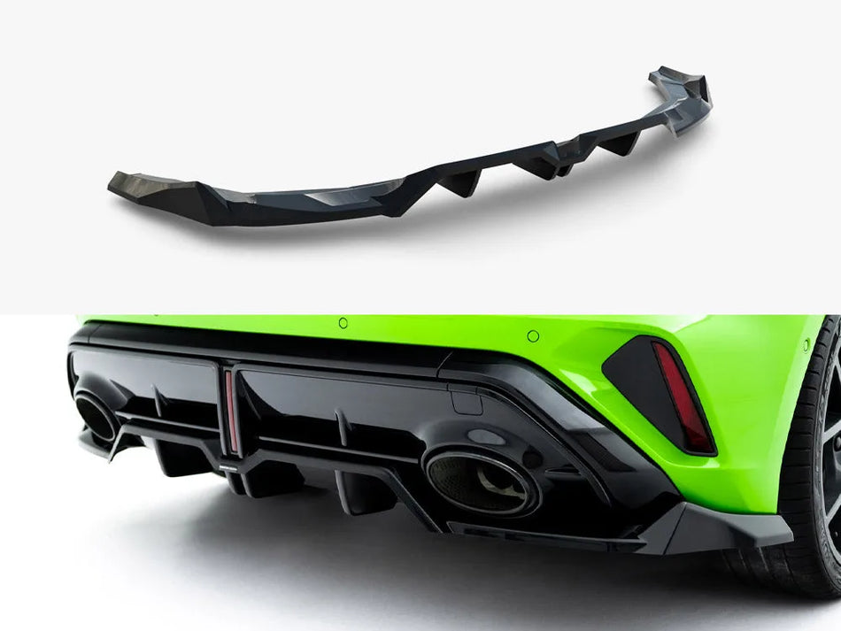 Maxton Rear Splitter (Vertical Bars) V.1 Audi RS3 Sportback 8Y Facelift