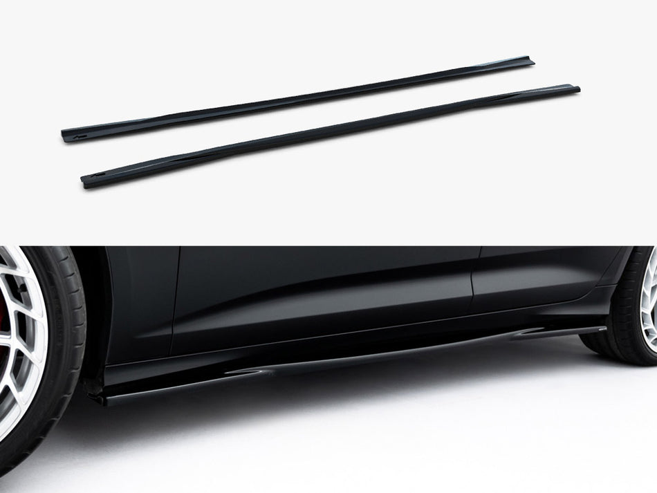 Maxton Side Skirt Diffusers Audi A6 S-Line / S6 C8 / C8 Facelift