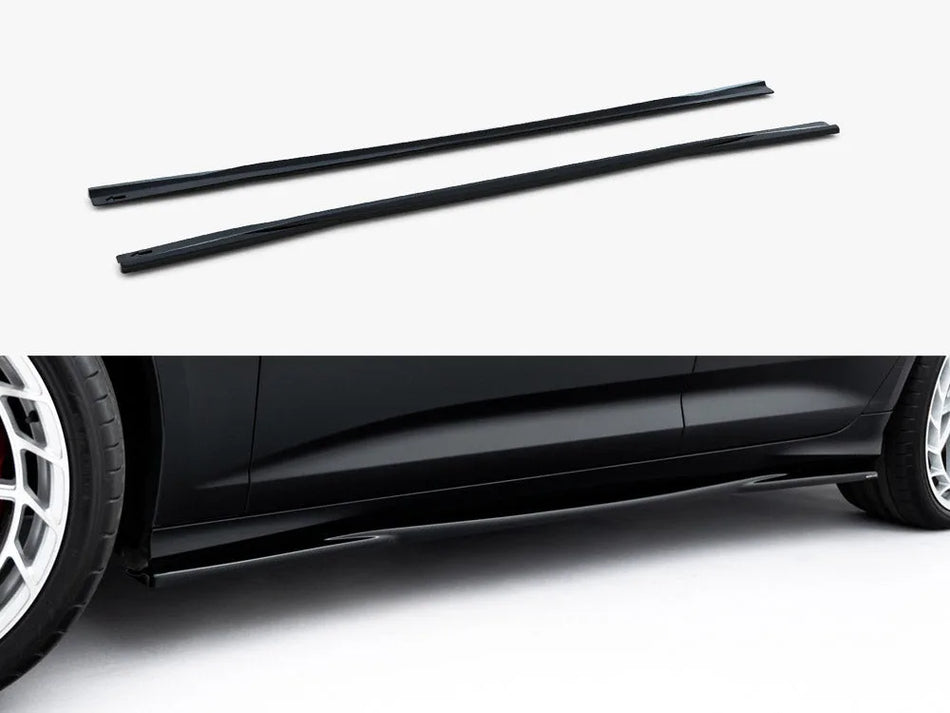 Maxton Side Skirt Diffusers Audi A6 S-Line / S6 C8 / C8 Facelift