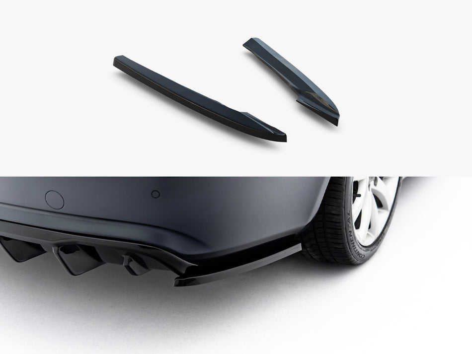 Maxton Rear Side Splitters Audi A4 B8 Facelift