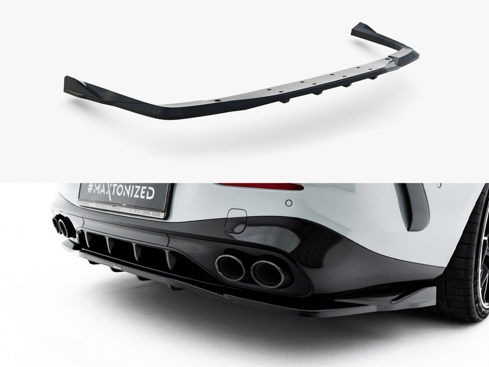 Maxton Rear Splitter (Vertical Bars) Mercedes-AMG CLE 53 Aero C236