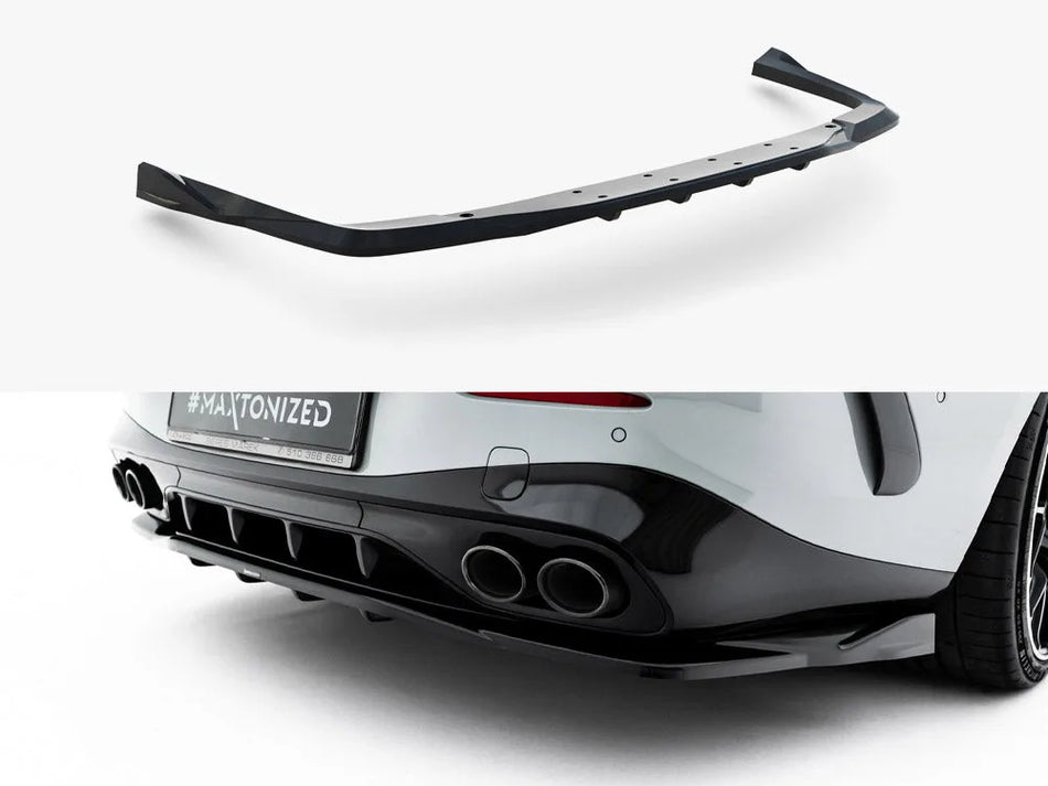 Maxton Rear Splitter (Vertical Bars) Mercedes-AMG CLE 53 Aero C236