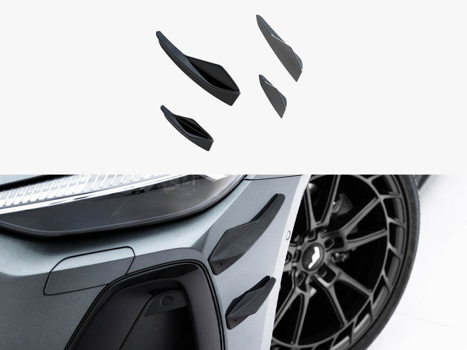 Maxton Front Bumper Wings (Canards) Audi A5 S-Line / S5 Sedan / Avant B10