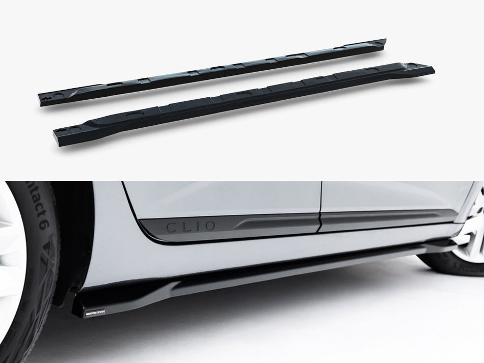 Maxton Side Skirt Diffusers Renault Clio Mk5 Facelift