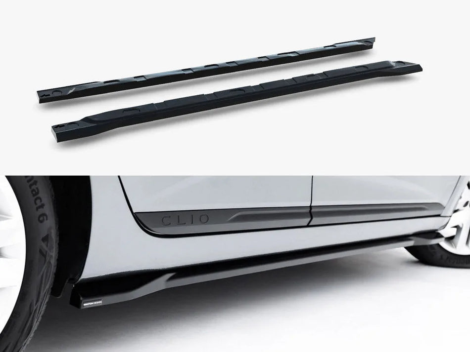 Maxton Side Skirt Diffusers Renault Clio Mk5 Facelift