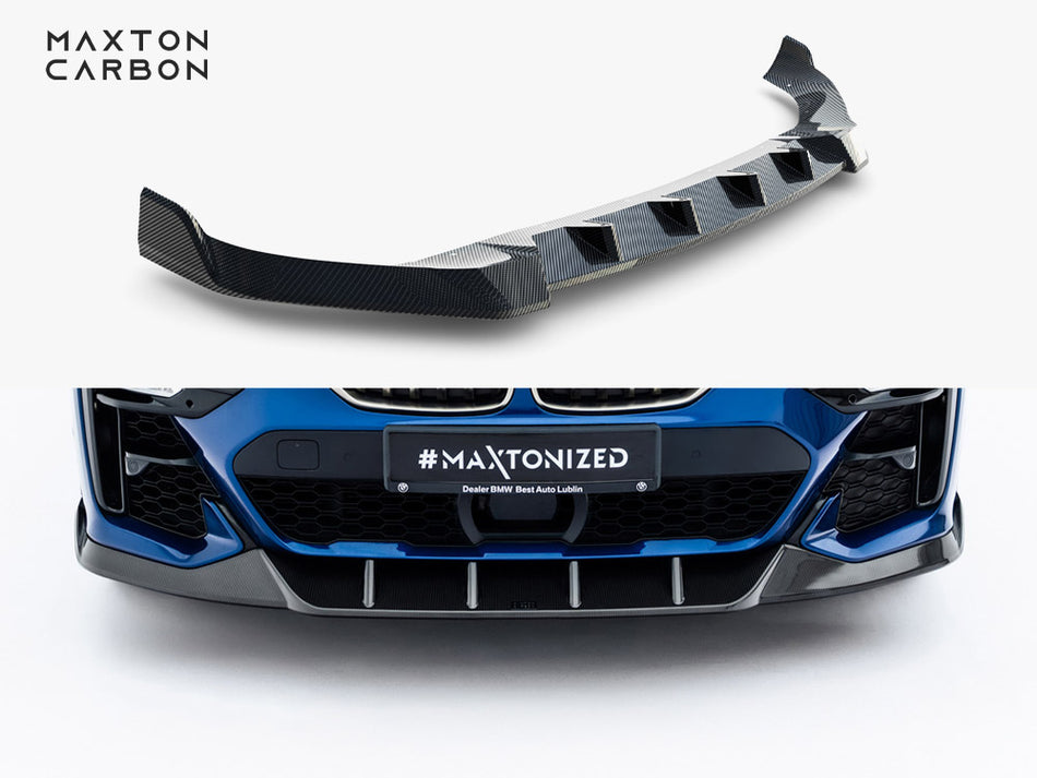 Maxton Prepreg Carbon Fiber Front Splitter BMW X7 M-Pack G07