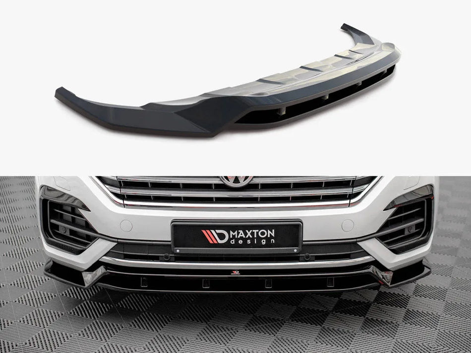Maxton Front Splitter Volkswagen Touareg R-Line Mk3