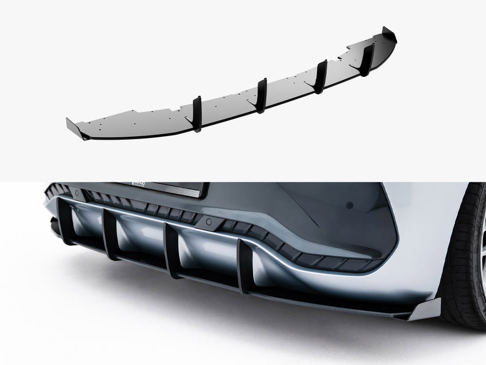 Maxton Street PRO Rear Diffuser + Flaps Cupra Born Mk1