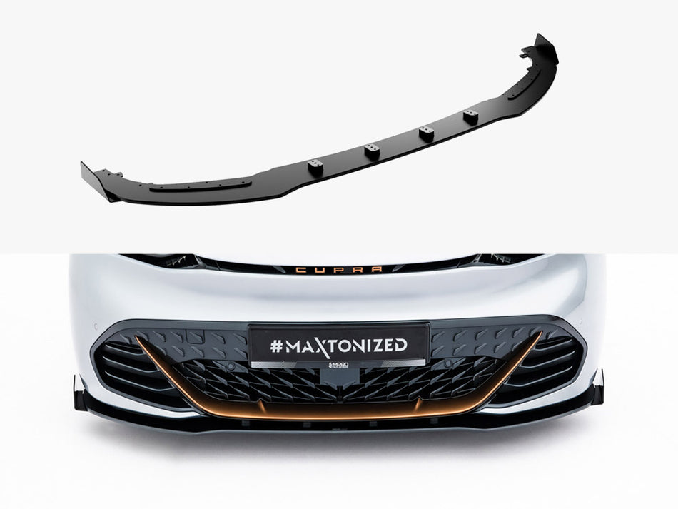 Maxton Street PRO Front Splitter + Flaps Cupra Born Mk1