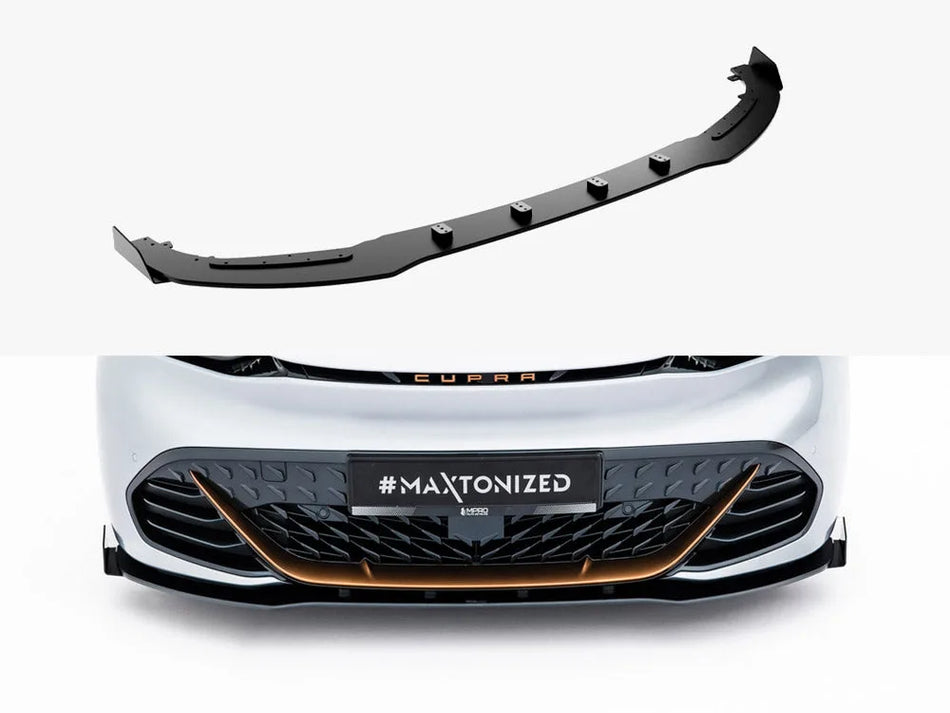 Maxton Street PRO Front Splitter + Flaps Cupra Born Mk1