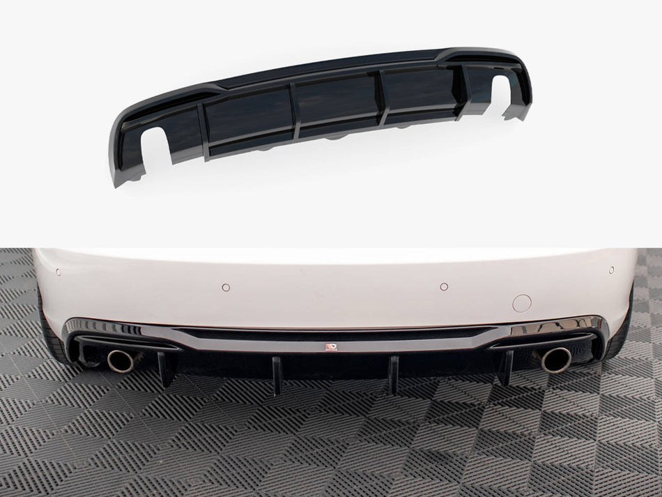 Maxton Rear Valance Audi A5 Sportback 8T Facelift (Version with single exhausts on both sides)