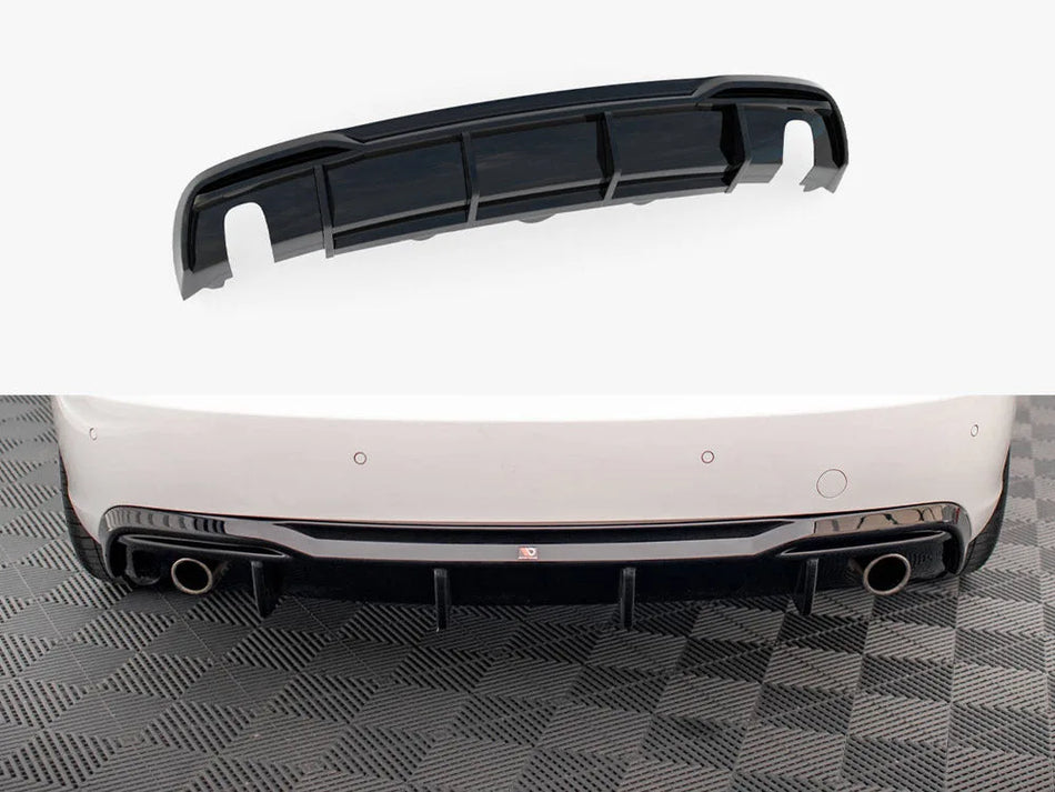 Maxton Rear Valance Audi A5 Sportback 8T Facelift (Version with single exhausts on both sides)