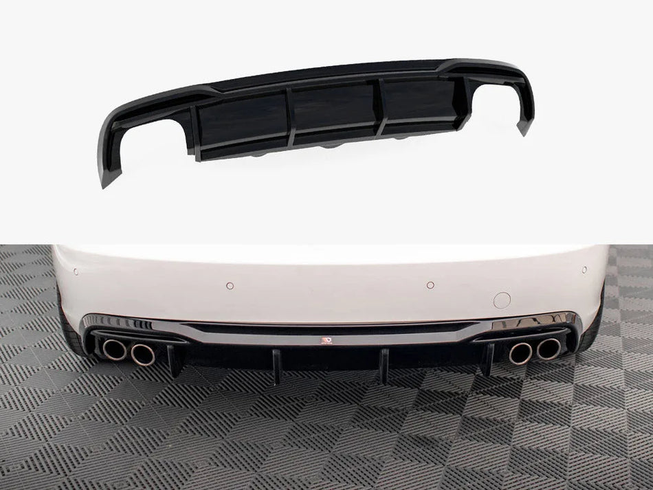 Maxton Rear Valance Audi A5 Sportback 8T Facelift (Version with dual exhausts on both sides)