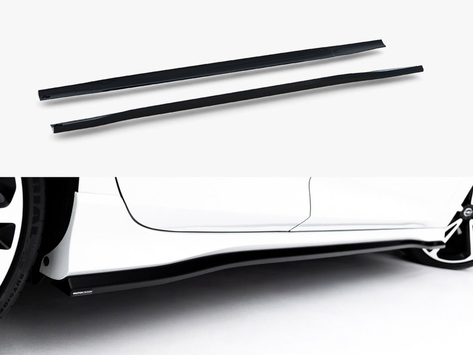Maxton Side Skirt Diffusers Opel Insignia OPC-Line Mk2