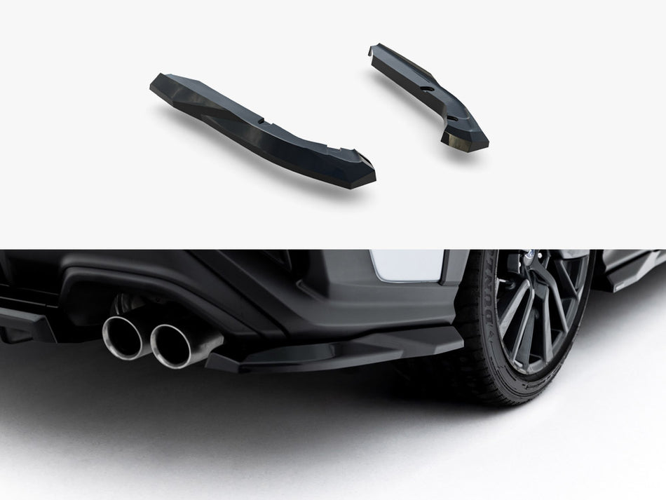 Maxton Rear Side Splitters Subaru WRX STI Mk2