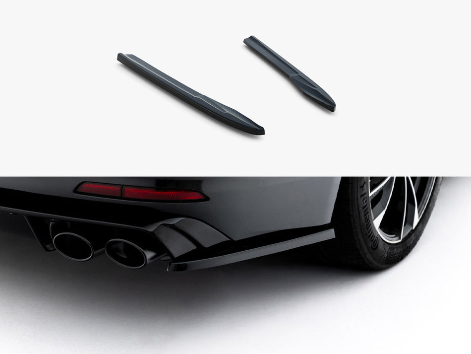 Maxton Rear Side Splitters Audi A6 Sedan / Avant C8 / C8 Facelift
