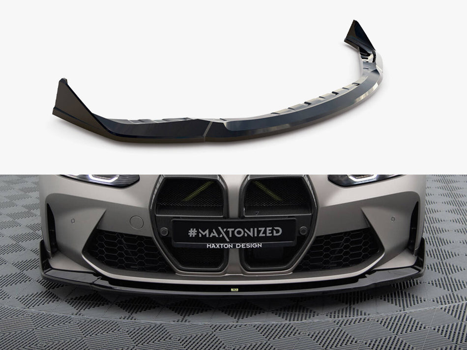 Maxton Front Splitter V.4 CSL Look BMW M4 G82 / G82 Facelift