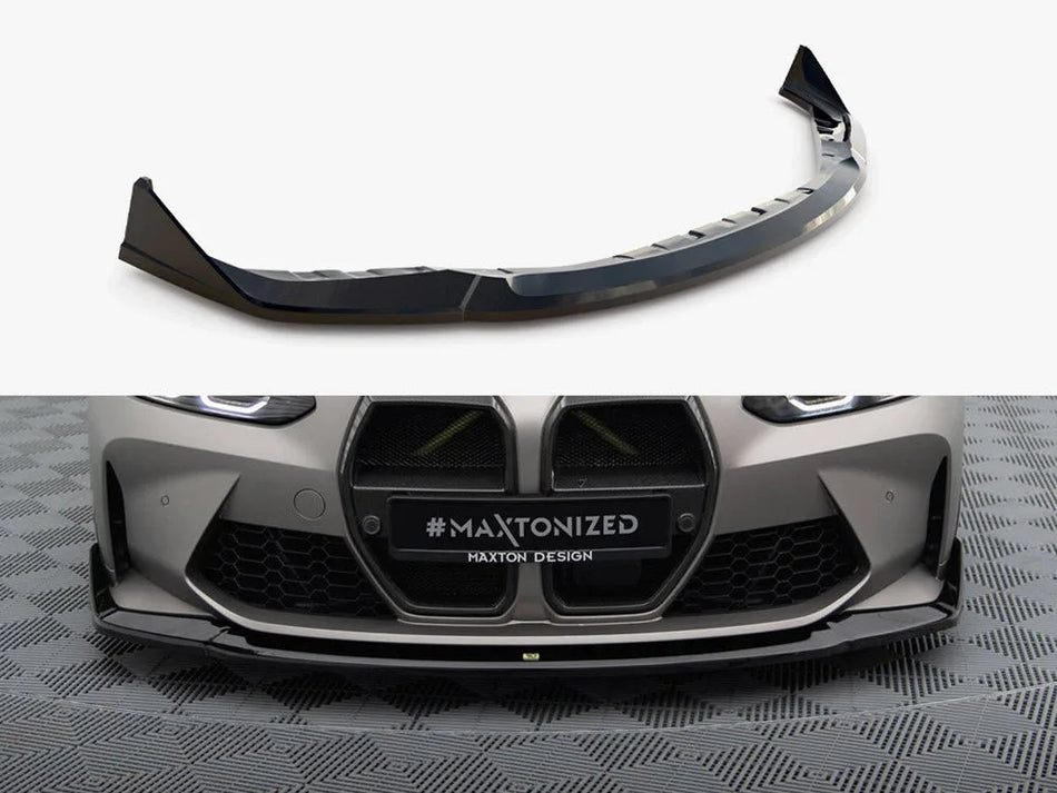 Maxton Front Splitter V.4 CSL Look BMW M4 G82 / G82 Facelift