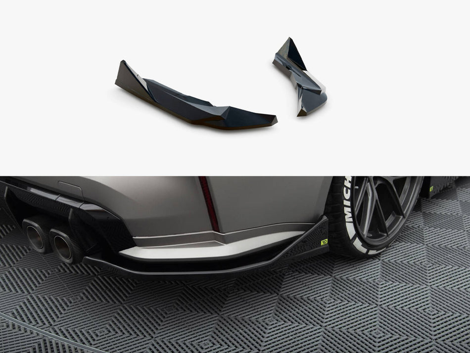 Maxton Rear Side Splitters V.3 CSL Look BMW M4 G82 / G82 Facelift