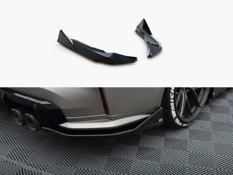 Maxton Rear Side Splitters V.3 CSL Look BMW M4 G82 / G82 Facelift
