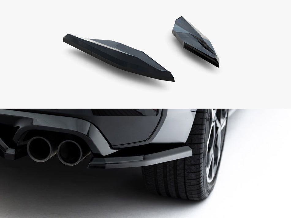 Maxton Rear Side Splitters BMW X1 M35i U11