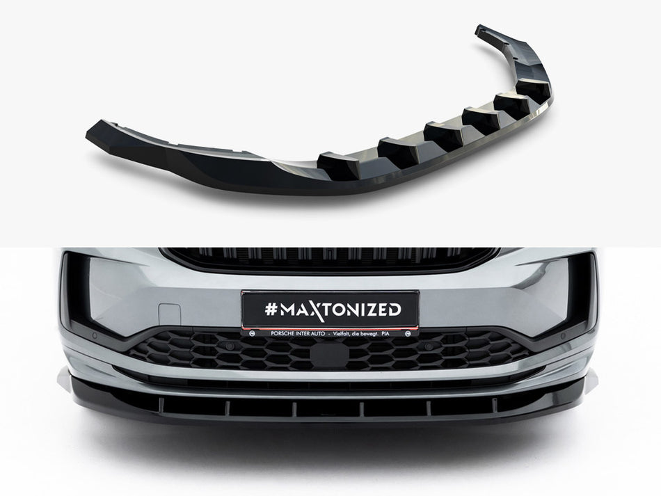Maxton Front Splitter V.2 Skoda Kodiaq Sportline Mk2