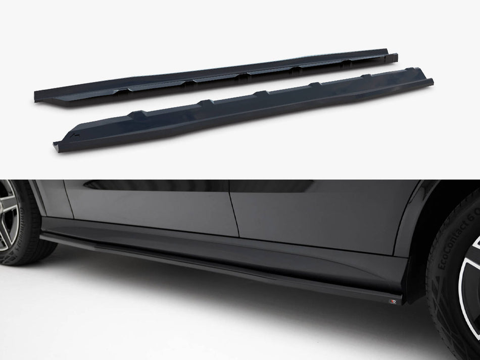 Maxton Side Skirts Diffusers Mercedes-Benz GLC Coupe AMG-Line C254